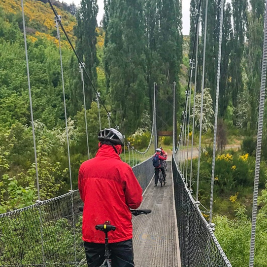 Cycling Queenstown trail network