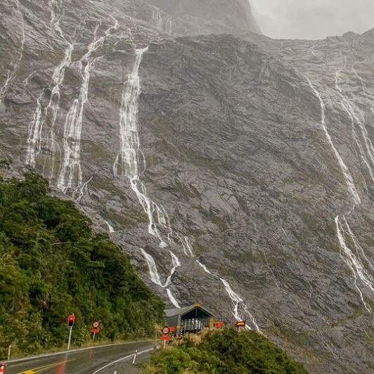 Homer Tunnel, Fiordland New Zealand