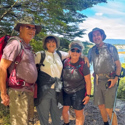 Guests enjoying the Kepler Track 060125