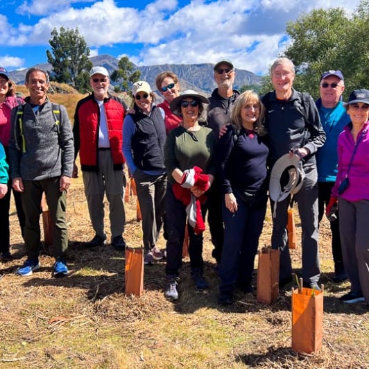 Arrowtown tree planting 27JAN25