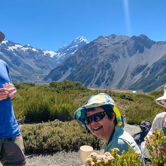 Adventure walking tours Mount Cook National Park 