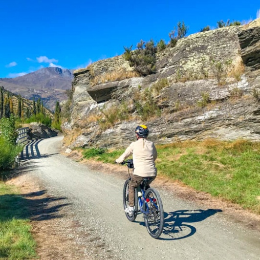 Arrow River trail bike ride