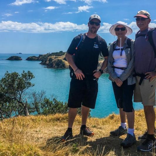 Guys at Matiatia Bay, Waiheke Island Auckland New Zealand