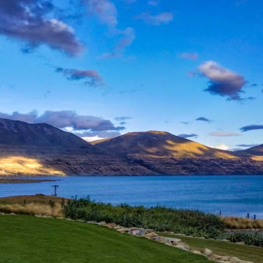 Sunset at Lake Ohau