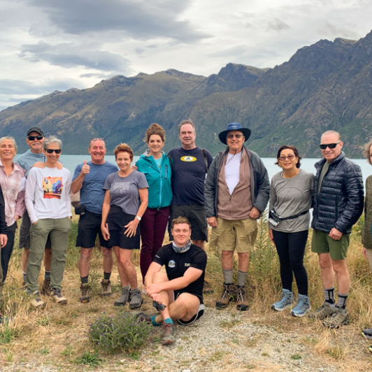 1. Whole group Lake Whakatipu