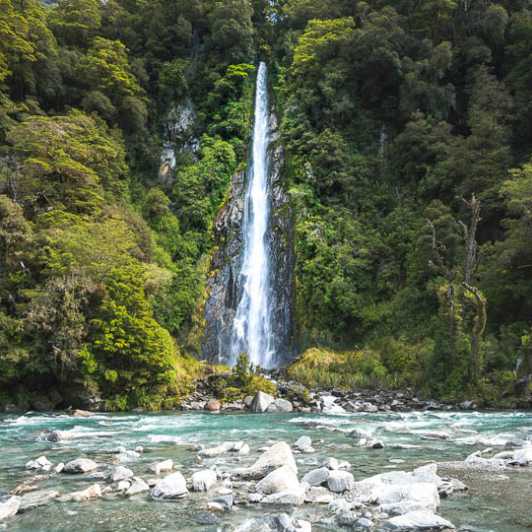 Epic waterfall landscape 3