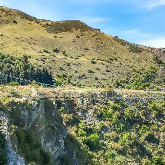 Bike over the Kawarau river