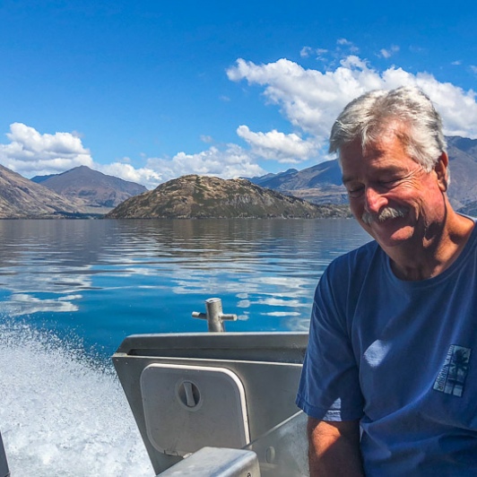 Boat Tour on Lake Wanaka, Otago New Zealand