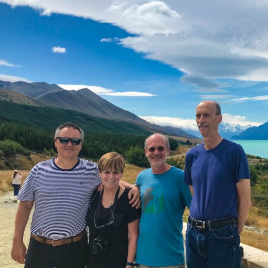 Guests at Lake Pukaki