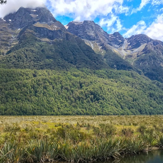 Mirror Lakes Fiordland National Park