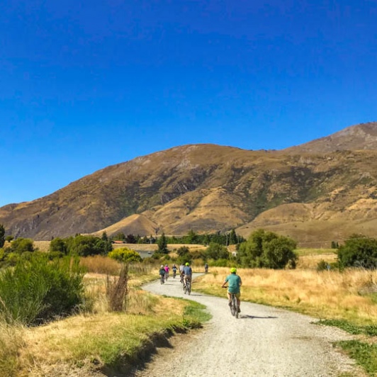 Bike ride Arrowtown