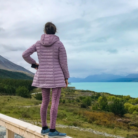 Overlooking Lake Pukaki