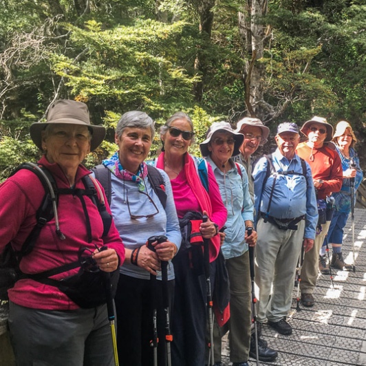 Group at Lake Wakatipu Otago New Zealand