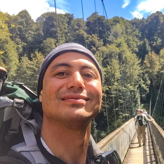 1. Chris on the Kepler Track