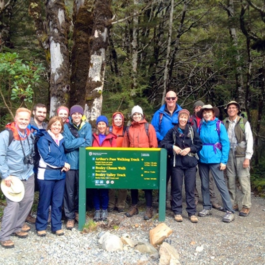 Group at Arthurs Pass