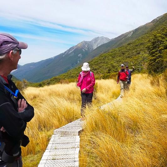 Lovely day for a walk in the Arthurs Pass National Park