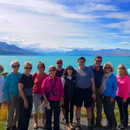 The Team at Lake Pukaki