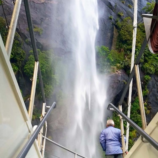 Stirling Falls at Milford Sound