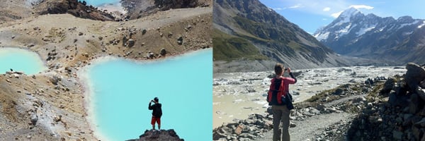 Tongariro Crossing and Mt Cook